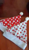 Comprar Gorros Navideños Para Niños Y Adultos, Color Dos En Uno.