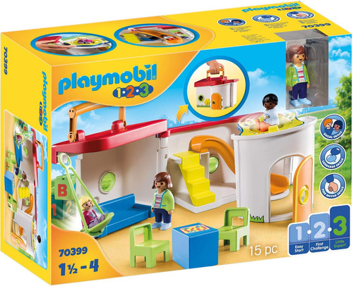 Playmobil 1.2.3 Guardería Maletín (70399)