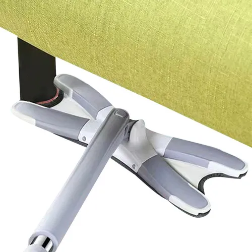 Mopa Limpieza 360 Plegable Lampazo Escurrible Color Gris