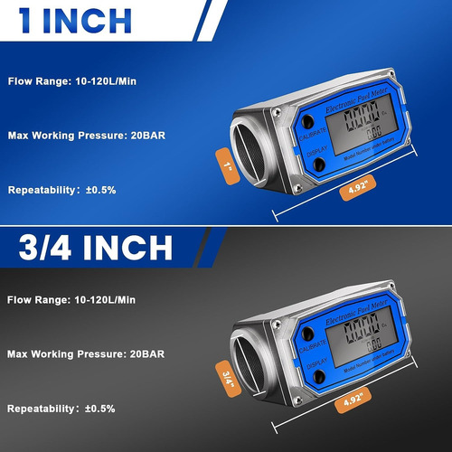 Contador Para Combustible Digital 