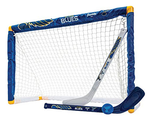 Set De Minihockey Louis Blues De Franklin Sports Con 2 Basto