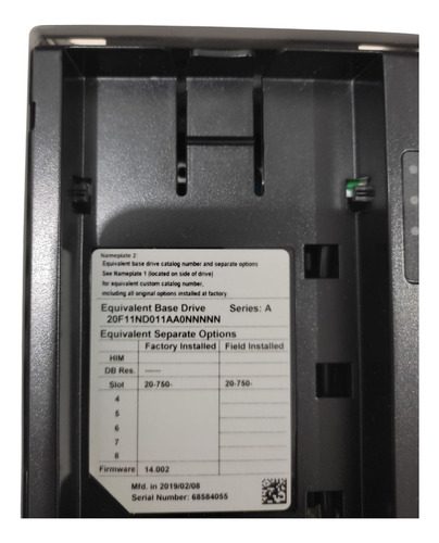 Inversor De Frequência Powerflex 753 20f11 D011 5.5kw/7.5hp