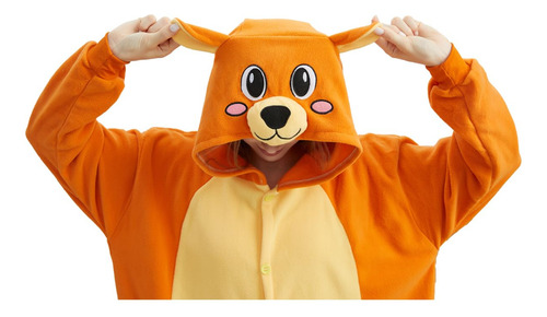 Disfraz De Pijama Unisex Halloween Para Adultos Cosplay Color Talle
