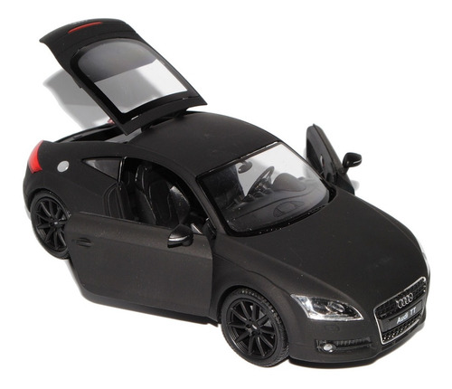 Audi Tt Coupé Matte Black 1:24 Welly