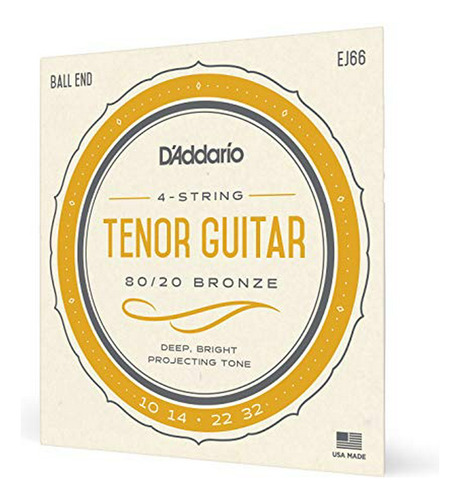 Cuerdas Para Guitarra Tenor D'addario Ej66