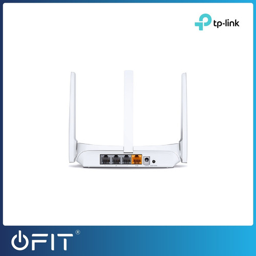Imagen 3 de 8 de Router Wifi Mercusys Tp Link 300 Mbps 3 Antenas