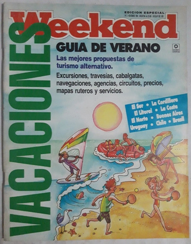 Revista Weekend Edicion Especial N°3 Vacaciones Turismo 