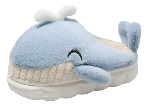 Pantuflas Importadas Juvenil Personaje Tiburon 3d Invierno