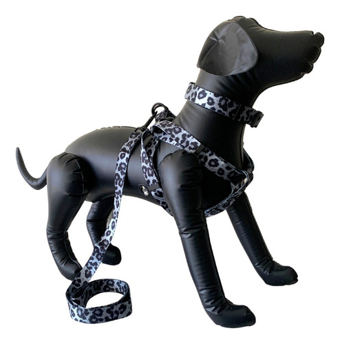 Arnes+correa+collar Deluxe Para Perros Mascotas Paseo Xs