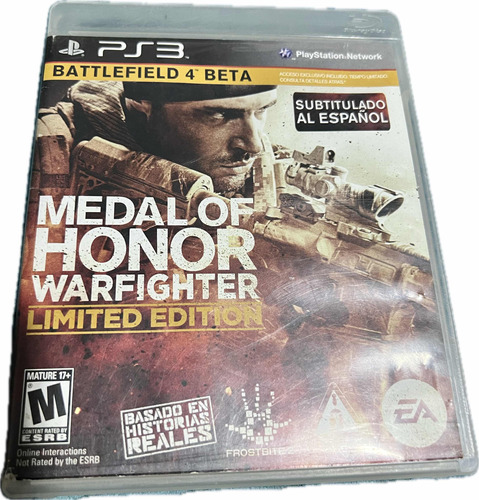 Medal Of Honor Warfighter Ps3 (Reacondicionado)