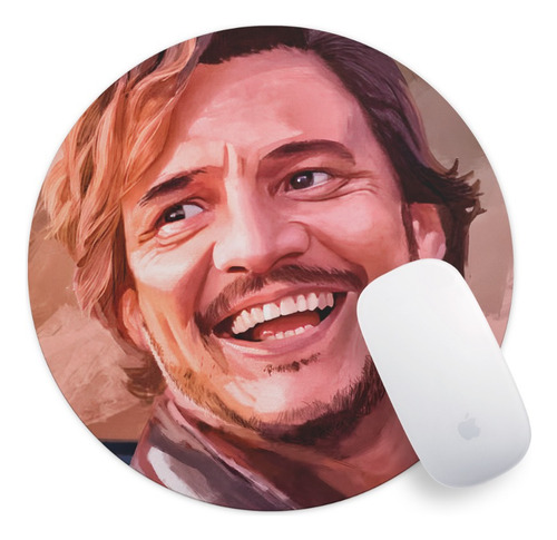Mouse Pad Redondo Meme Pedro Pascal Alfombrilla