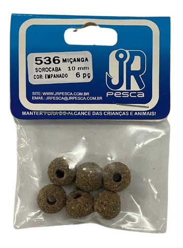 Miçanga Pesca Tamba Sorocaba Empanado 10mm Cart.6pç Jr Pesca