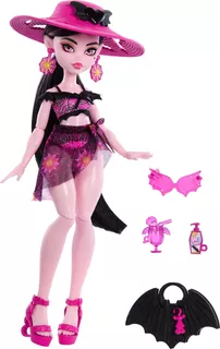 Muñeca Draculaura De Monster High Scare-adise Island Con Tra