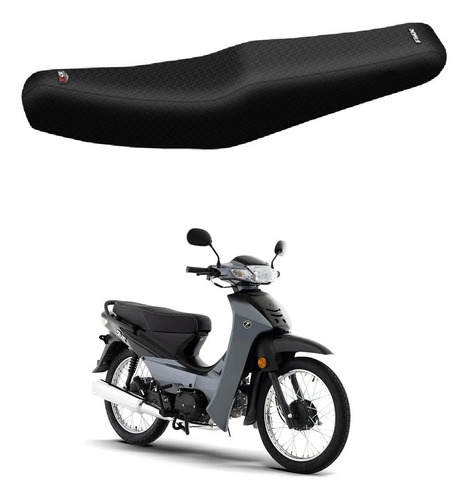 Funda De Asiento Zanella Due 110 Tipo Original Ruta 3 Motos