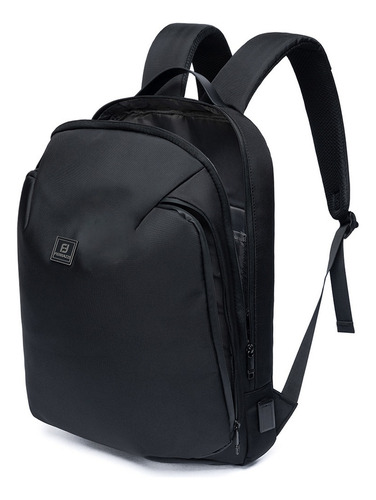 Mochila Executiva Reforçada Notebook Usb Urbana Faculdade Cor Preto Desenho Do Tecido Liso