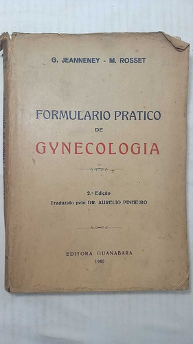 Formulario Pratico De Gynecologia - 2a Edição