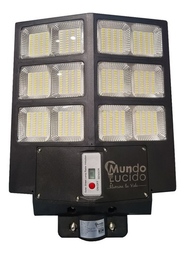 2 Pack Lampara Suburbana Solar Led 150w Alumbrado Publico