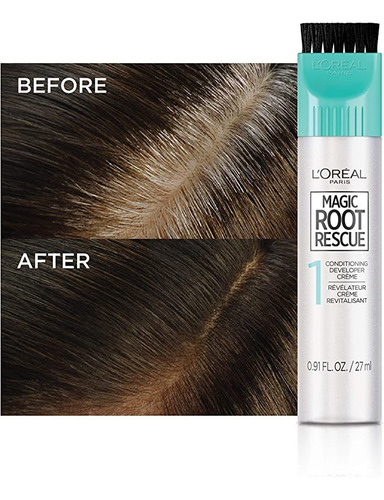 L´Oréal Paris Resgate Mágico da Raiz 10 Minutos Tom 5 Marrom Médio