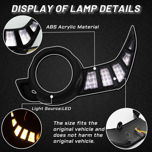 Pgtopone Switchback - Lámpara Led Antiniebla Frontal Color B
