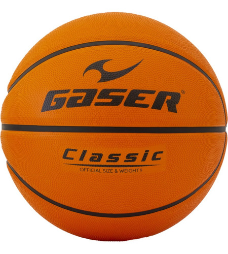 Balón Basketball Woman - B6 No.6 Gaser Color Naranja