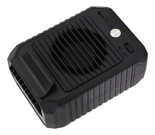 Ventilador De Cintura Portátil Con Batería Usb De 10000 Mah