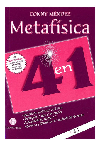 Metafísica 4 En 1 Vol.1 - Conny Méndez