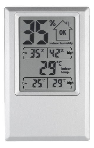 Medidor De Temperatura Y Humedad, Indicador Digital De Nivel