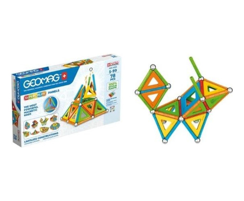 Juego Didactico Geomag Classic Panels 83