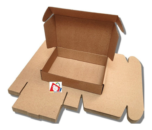 15 Cajas De Carton Microcorrugado Kraft De 18x12,5x4,5 Cm