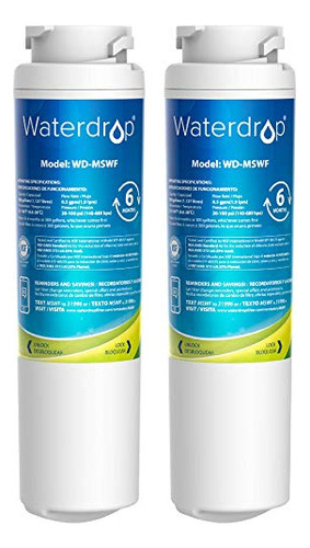 Filtro De Agua Para Refrigerador Certificado Waterdrop Nsf 5