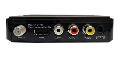 Conversor Sintonizador Tda Isdb-t 1080p Hdmi A/v