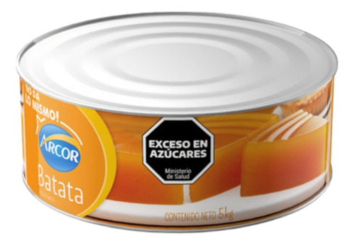 Dulce De Batata Arcor De 5kg