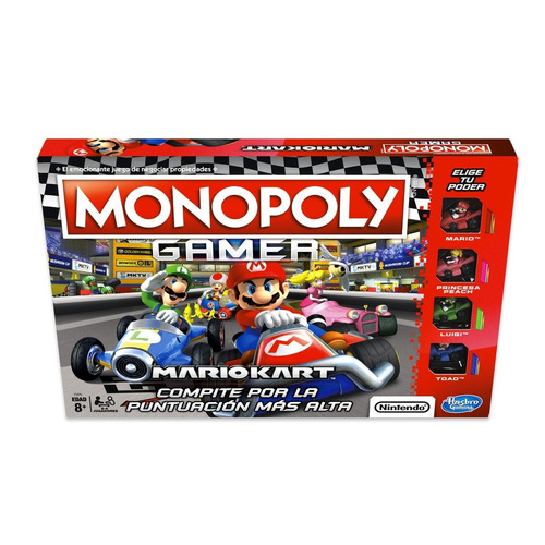 Juego Monopoly Gamer Mariokart