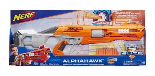 Lançador Nerf Accustrike Alphahawk Hasbro B8731 12259