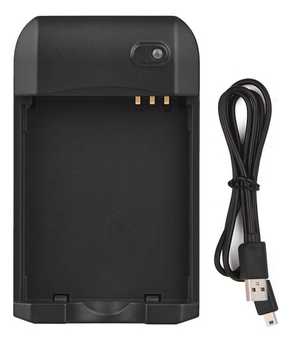 Bp1 Mini Cargador Portátil Np-6l Con Indicador Y Cable Usb