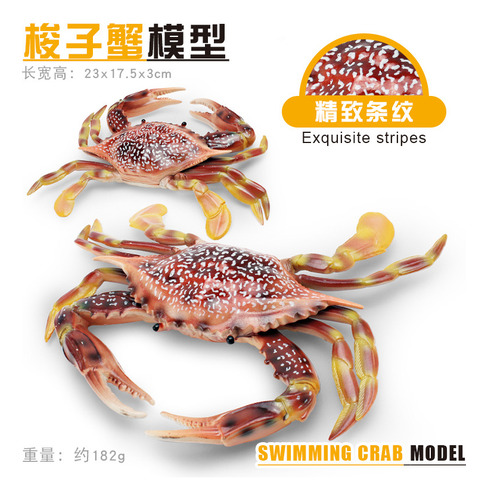 Modelo Simulado De Cangrejo De Animal Marino, Estilo C Para