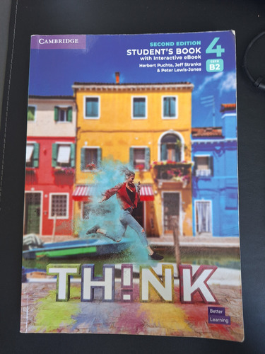 Think Level 4 Student's Book Y Workbook Ambos Sin Uso (Usado)