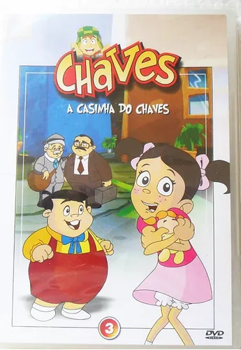 Dvd Chaves - A Casinha Do Chaves - Vol.3 Desenho Animado