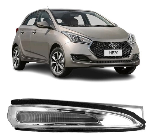 Seta Pisca Retrovisor Hb20 2011 2012 2013 2014 2015 Direito