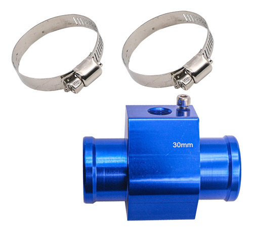 Adaptador De Medidor De Temperatura Del Agua, 2,7 30mm Azul