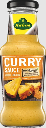 Curry Kuhne Sauce Exotic-fruity 250ml Origen: Alemania