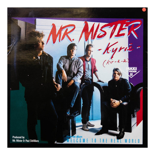 Mr. Mister - Kyrie (extended Version) |12  Maxi Single - Vin