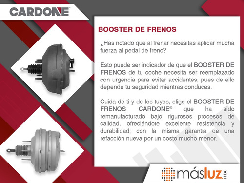 (1) Booster Frenos Ford Windstar 99/03 Cardone Reman (Reacondicionado)