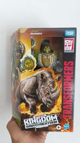Transformers Kingdom War For Cybertron - Rhinox (Usado)