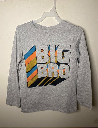 Playera De Niño Manga Larga Con Estampado De Alta Calidad