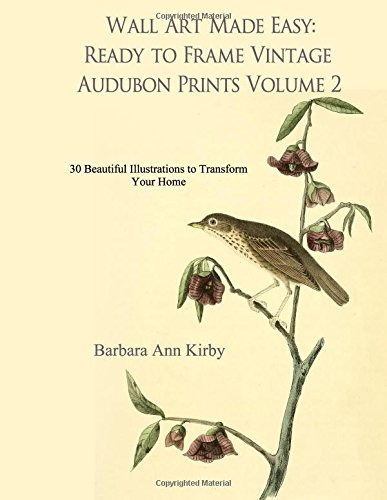 Wall Art Made Easy Ready To Frame Vintage Audubon Prints Vol