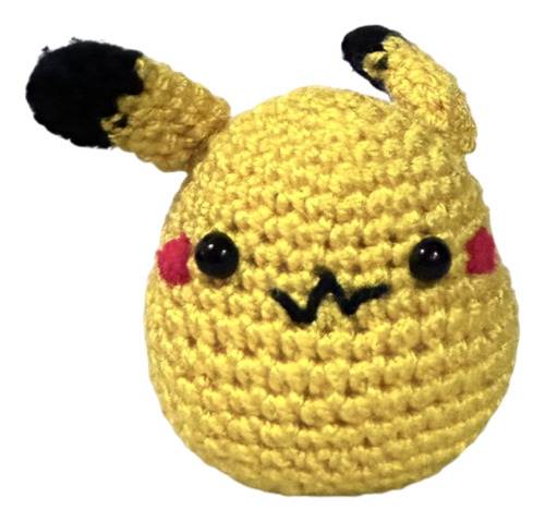 Pikachu Pokemon Amigurumi Tejido Crochet