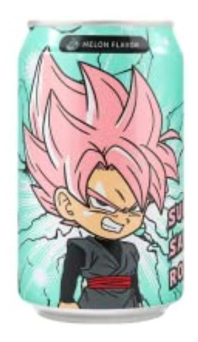 Dragon Ball - Super Saiyan Rose - Gaseosa Sabor Melón 330 Ml