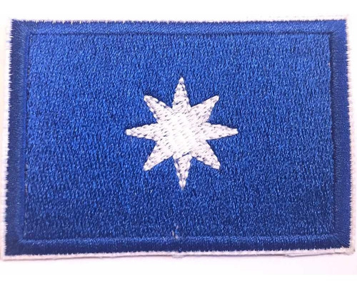 Imagen 2 de 3 de Bandera Wuñelfe Parche Bordado 100%