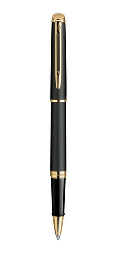 Lapicera Roller Waterman Hemisphere Black Matte Gt